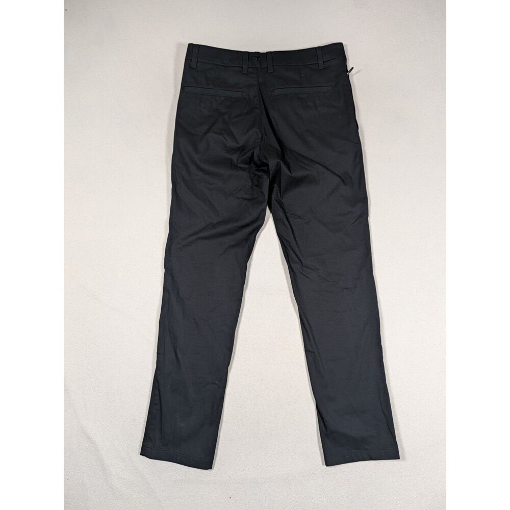 Birddogs Pants Mens 30x30 Unlined Performance Chino Hybrid Golf Commuter Black - Picture 3 of 6